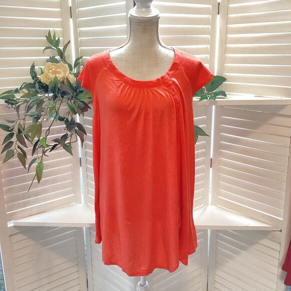 FREE PEOPLE KEEP IT CASUAL TEE SIZE LARGE  1242 - Picture 2 of 8